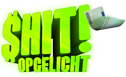 slogan shit-opgelicht